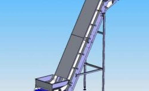 Modular belt conveyor - lift