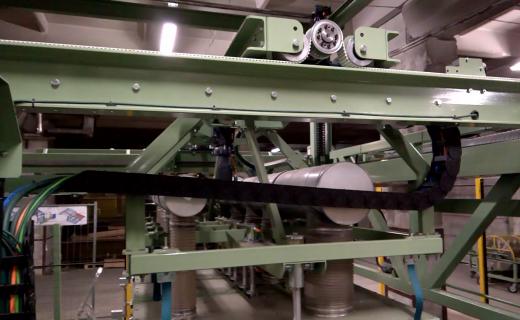 Glass wool cutting machine 2