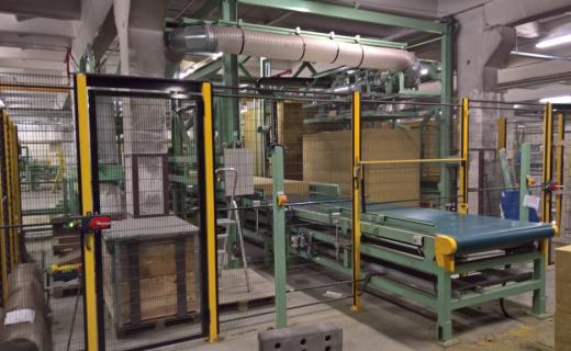 Glass wool cutting machine 1