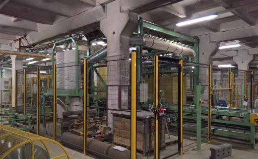 Glass wool cutting machine 2