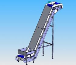 Modular belt conveyor - lift | Faberis